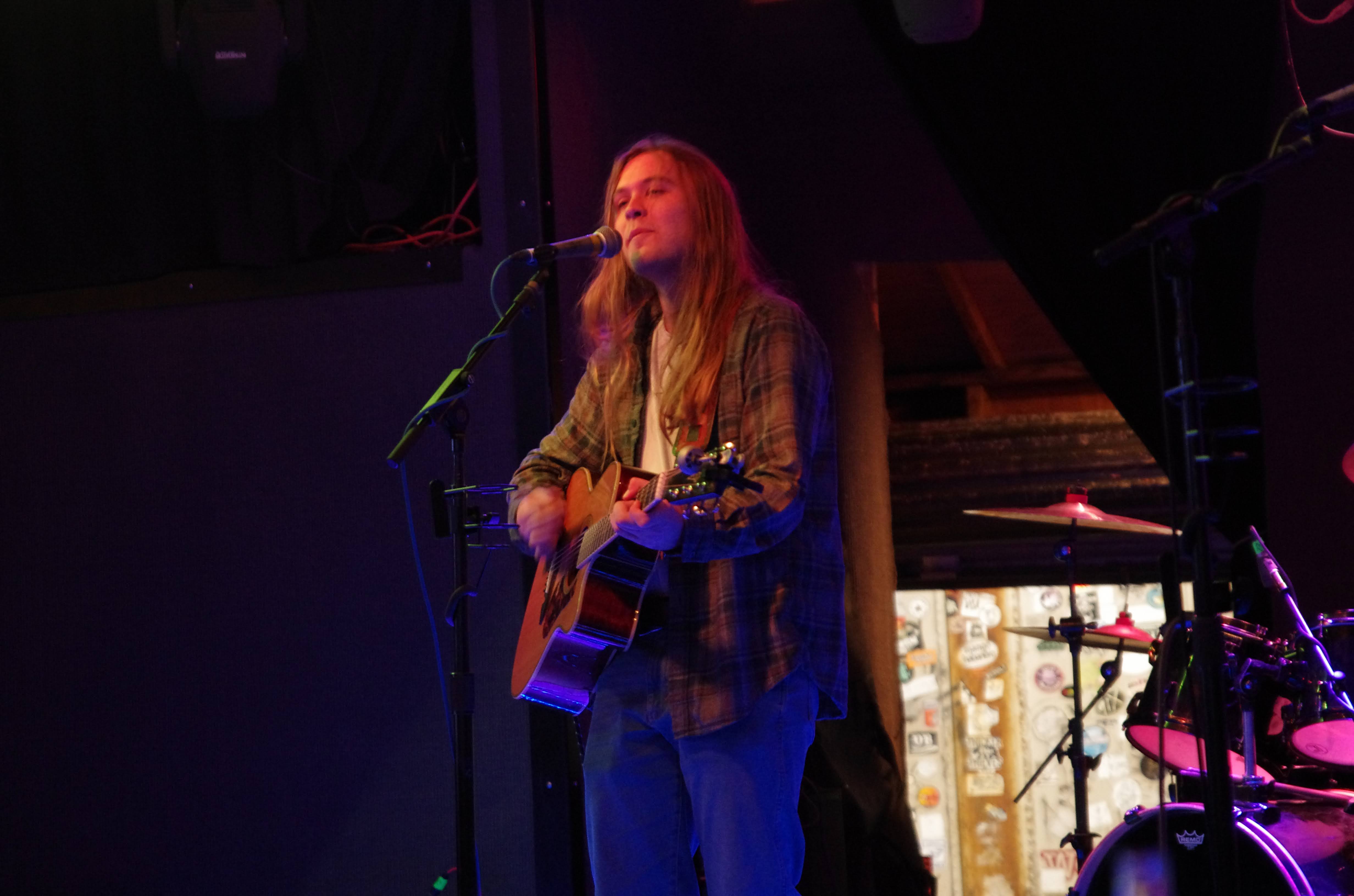 Aaron Potter performing